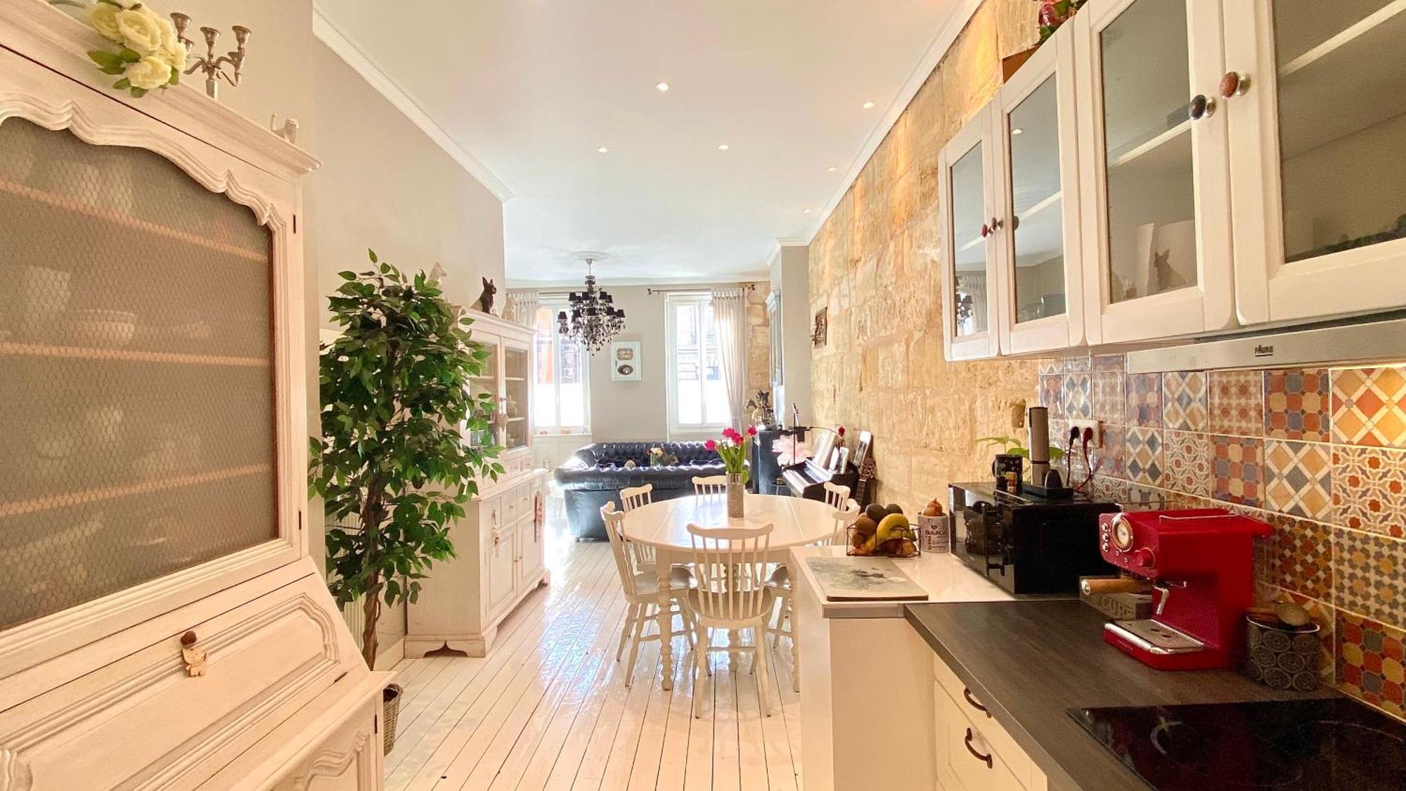 Grand Appartement Haussmanien De Standing Avec Jacuzzi Terrasse Et Parking En Hyper Centre บอร์โด ภายนอก รูปภาพ